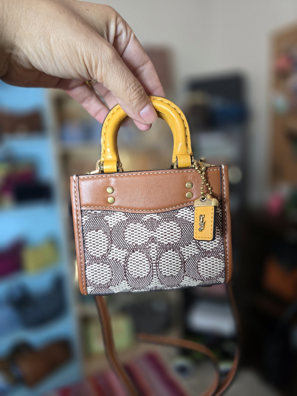Coach ROGUE 12 In Textile JACQUARD